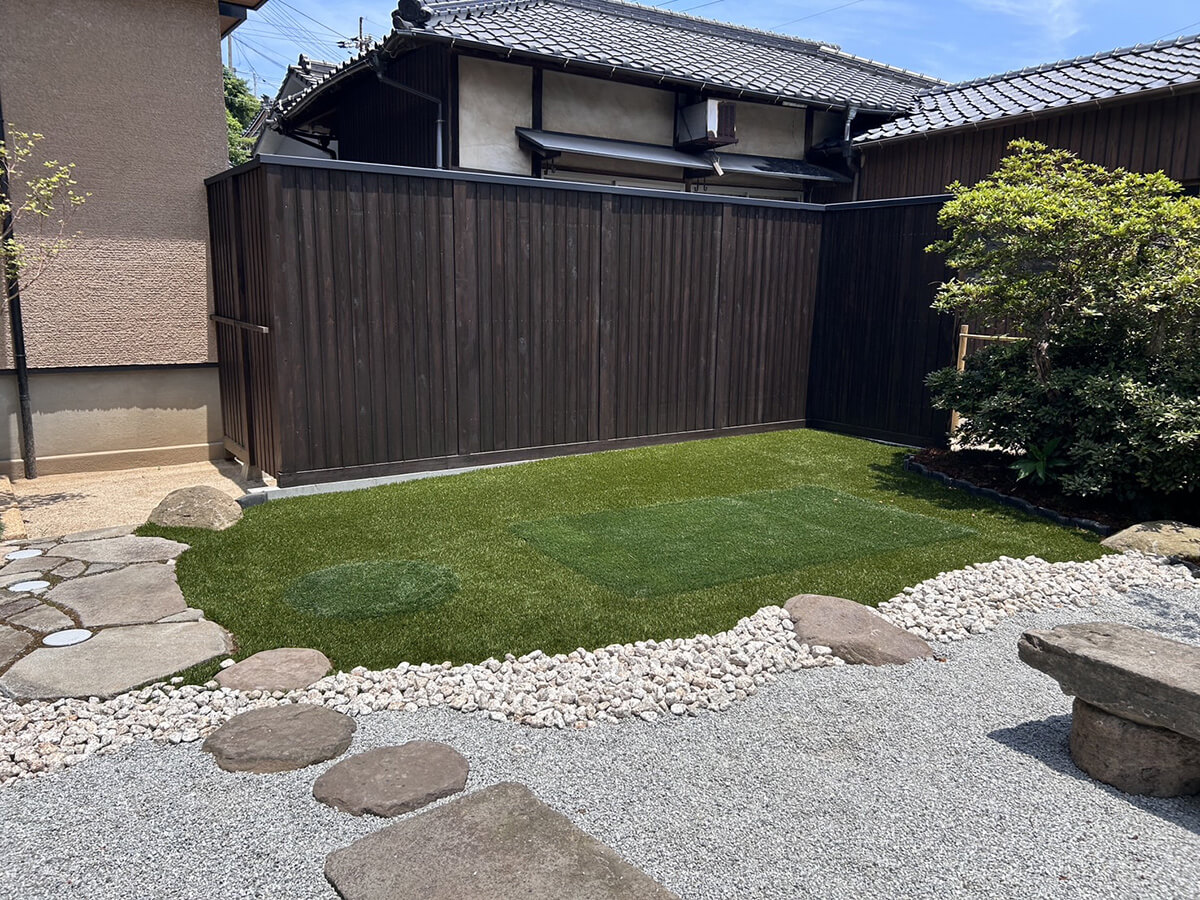 冨士屋ホテルさま中庭
